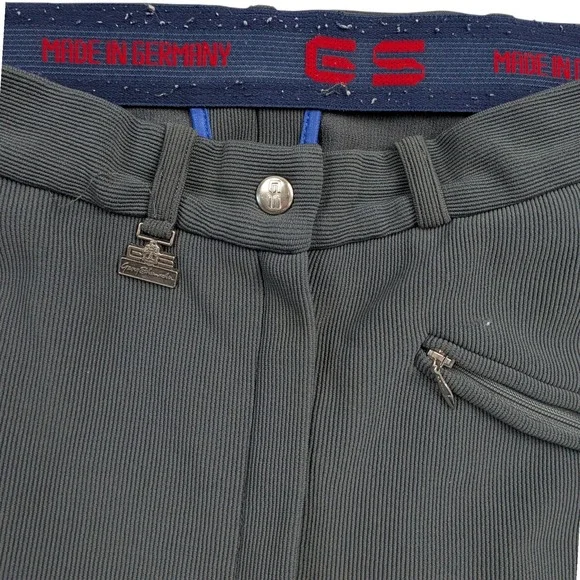 Vintage Georg Schumacher Equestrian Pants West Germany Women's‎ Size 28L Blue - Picture 2 of 10